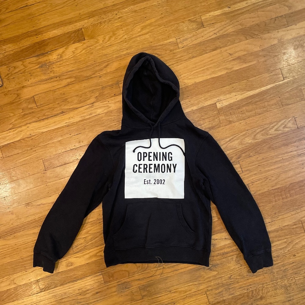 OPENING CEREMONY BOX LOGO HOODIE